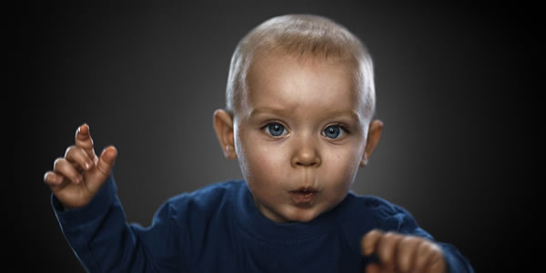 Jack Peacock watching Peppa Pig, 2012