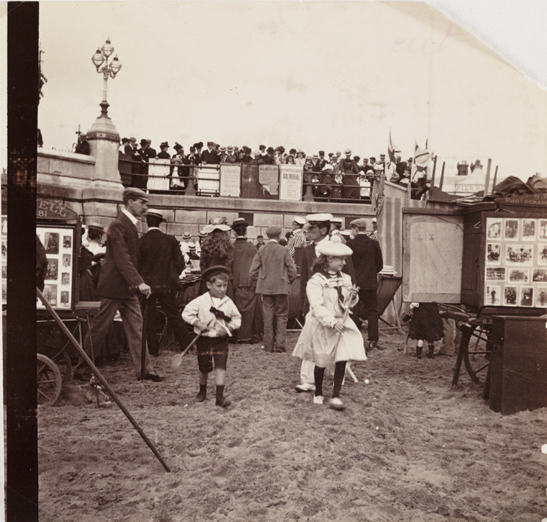 Beach photographers, c. 1885