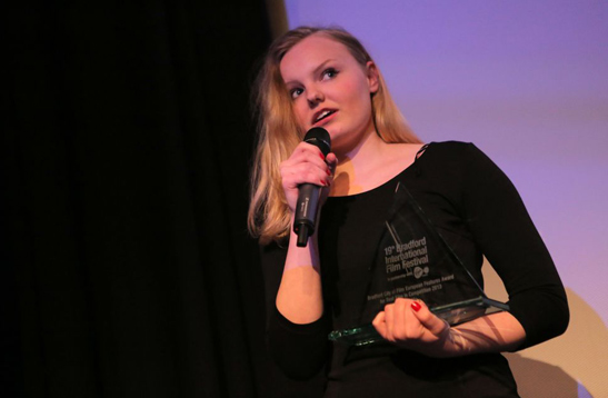 Maria Dragus at Bradford International Film Festival 2013