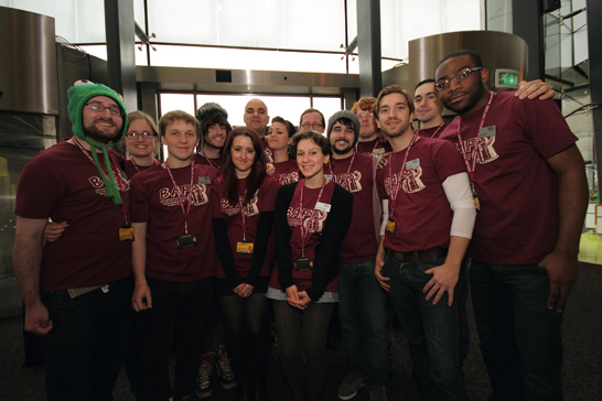 BAF volunteers - the BAFettes!