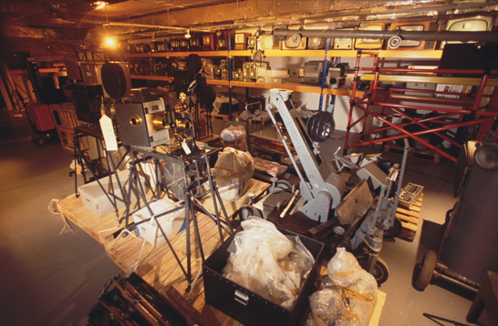 Imagine having to move several rooms' worth of precious artefacts like these