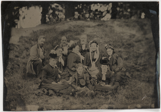 Family on Hampstead Heath, 9 July 1876, National Media Museum Collection
