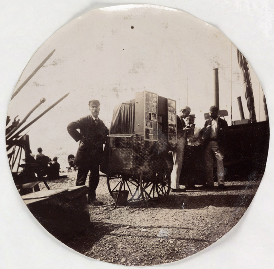 Beach photographer, c.1890, National Media Museum Collection / SSPL