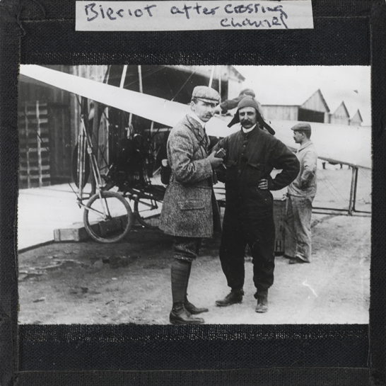Bieriot after crossing the Channel, 1910, James Jarché, The Royal Photographic Society Collection, National Media Museum / SSPL