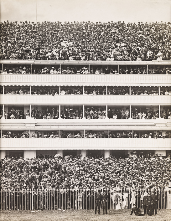 Derby Grandstand, c.1909, Horace W. Nicholls, The Royal Photographic Society Collection, National Media Museum