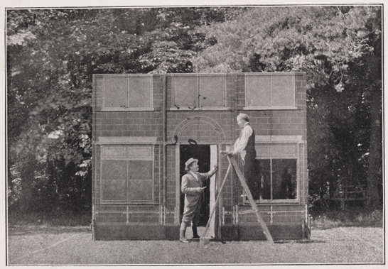 G. A. Smith and unknown man, Warwick Trading Company, c.1899, National Media Museum Collection