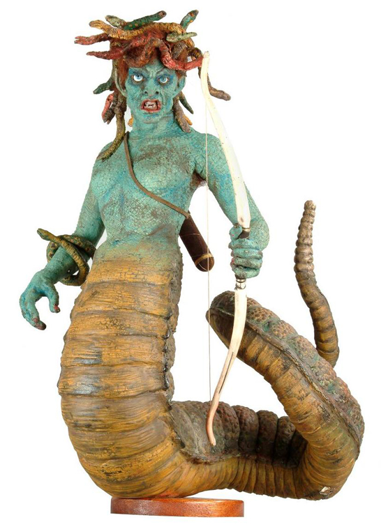 Medusa model © Ray and Diana Harryhausen Foundation