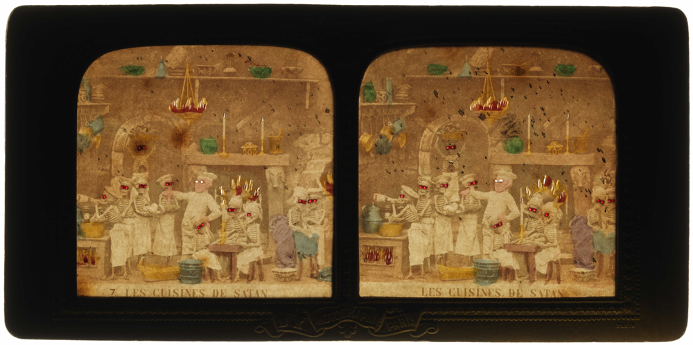 Les Cuisines de Satan [Satan's Kitchens], back lit, 1868, National Media Museum, Bradford / SSPL. Creative Commons BY-NC-SA