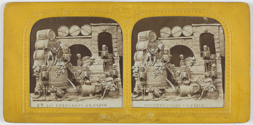 Les Vendenges en Enfer [The Grape Harvest in Hell], front lit, 1868, National Media Museum, Bradford / SSPL. Creative Commons BY-NC-SA