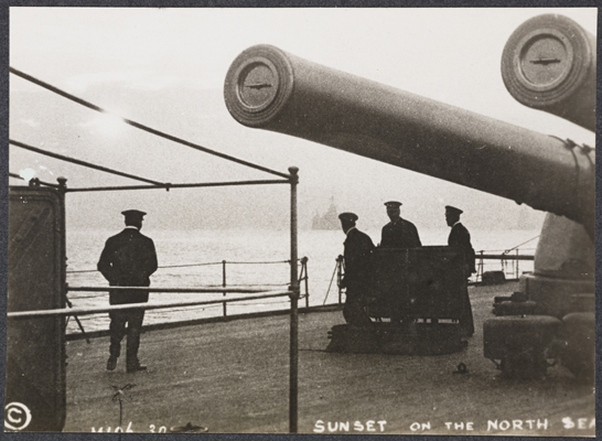Sunset on the North Sea, c. 1915, unknown photographer © National Media Museum, Bradford / SSPL. Creative Commons BY-NC-SA
