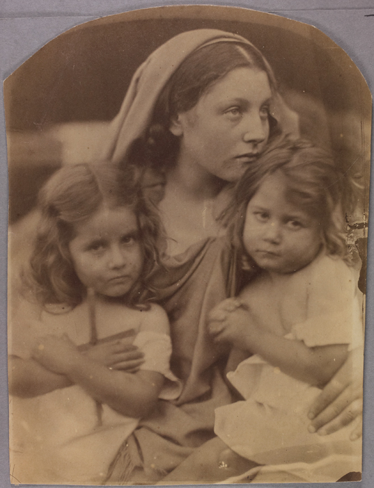 'Holy Family (Woman with two children)', 1872, Julia Margaret Cameron © The Royal Photographic Society Collection 