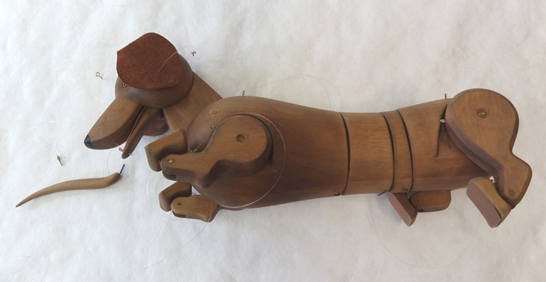 Sausage the Dog marionette replica, 1998 © National Media Museum, Bradford. Creative Commons BY-NC-SA