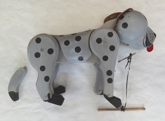 Spotty Dog marionette replica, 1998 © National Media Museum, Bradford. Creative Commons BY-NC-SA