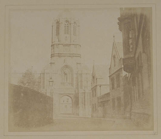 Plate XVIII from The Pencil of Nature, Gate of Christchurch, William Henry Fox Talbot © National Media Museum, Bradford / SSPL. Creative Commons BY-NC-SA