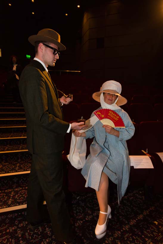 Appropriate ware for the world premiere of Smell-O-Vision revival?