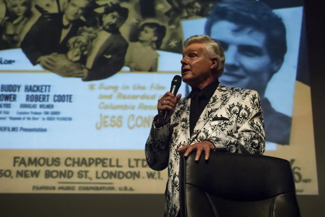 Q&A session in Pictureville with Dave Strohmaier and Jess Conrad after a screening of The Golden Head. Widescreeen Weekend 2016, day 2.