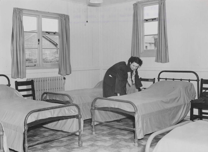 "Olympic Village" is under Construction, Surrey, 1948