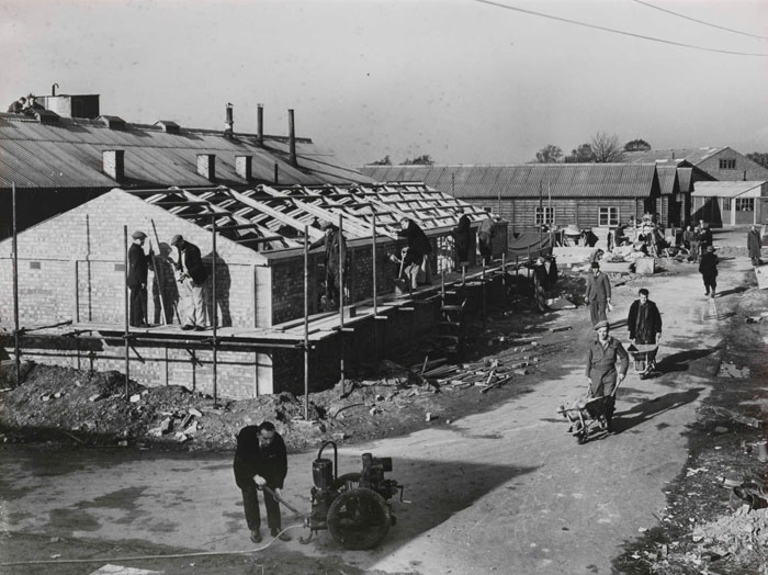 Preparing to house the Olympic Athletes, 1948