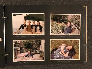 Image of a page containing 4 small photographs of people