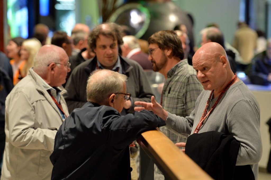 Widescreen Weekend 2017 delegates at the National Science and Media Museum