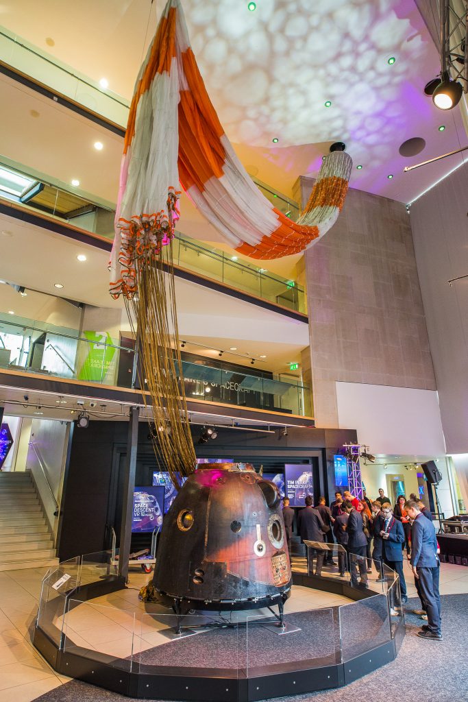 Soyuz on display at the National Science and Media Museum, Bradford