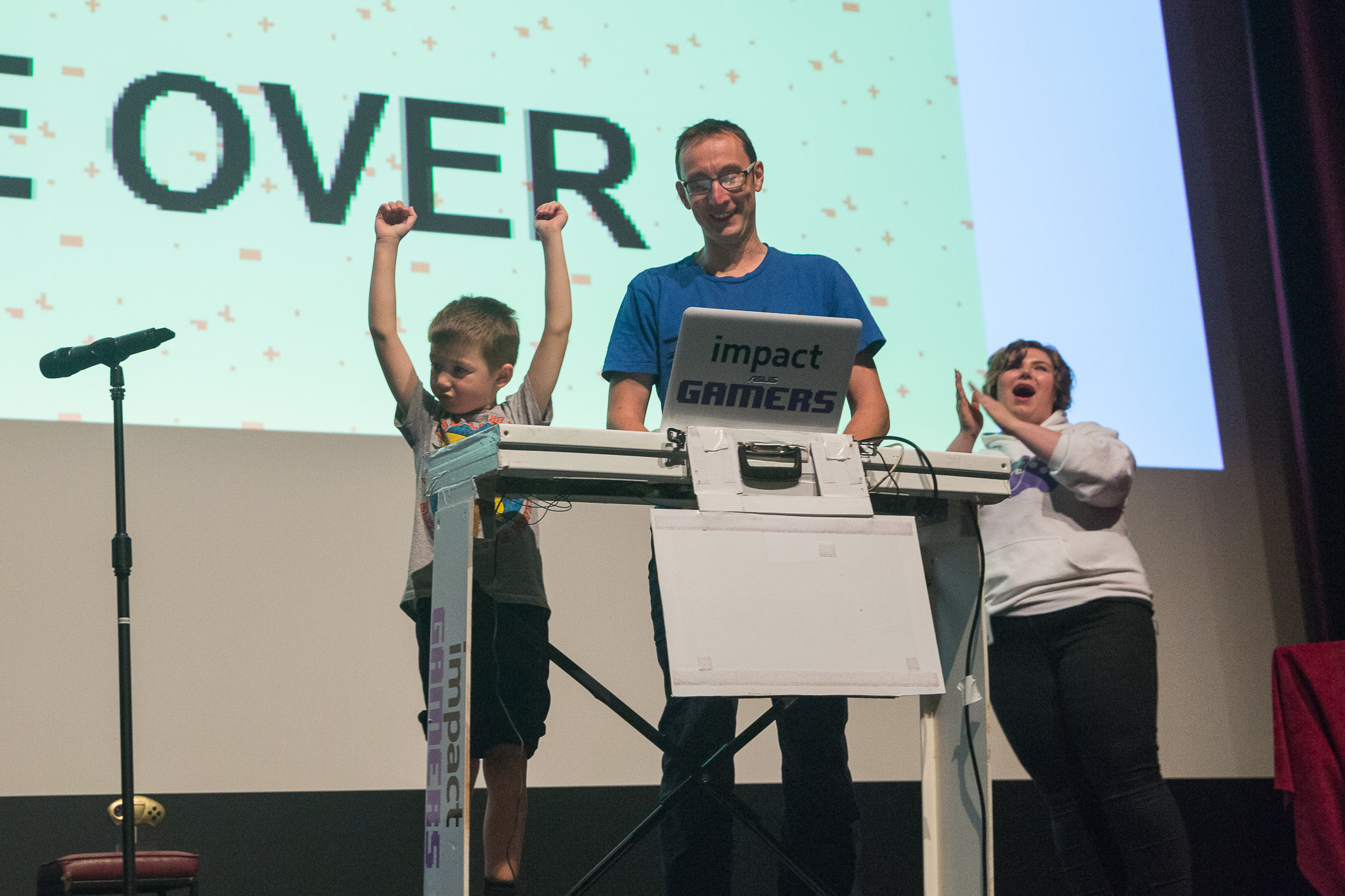 Impact Gamers live big-screen event at the Yorkshire Games Festival