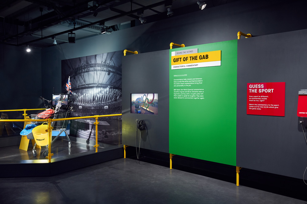 Inside Action Replay: the sports commentary display