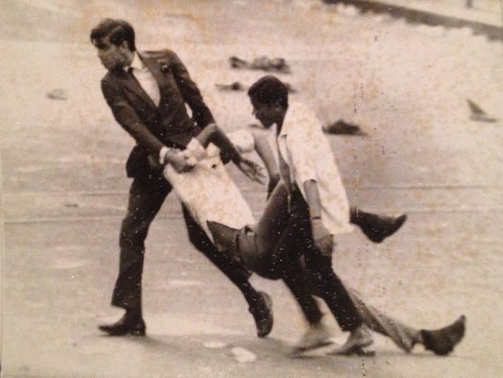Photograph from a demonstration in Rio de Janeiro, 1968