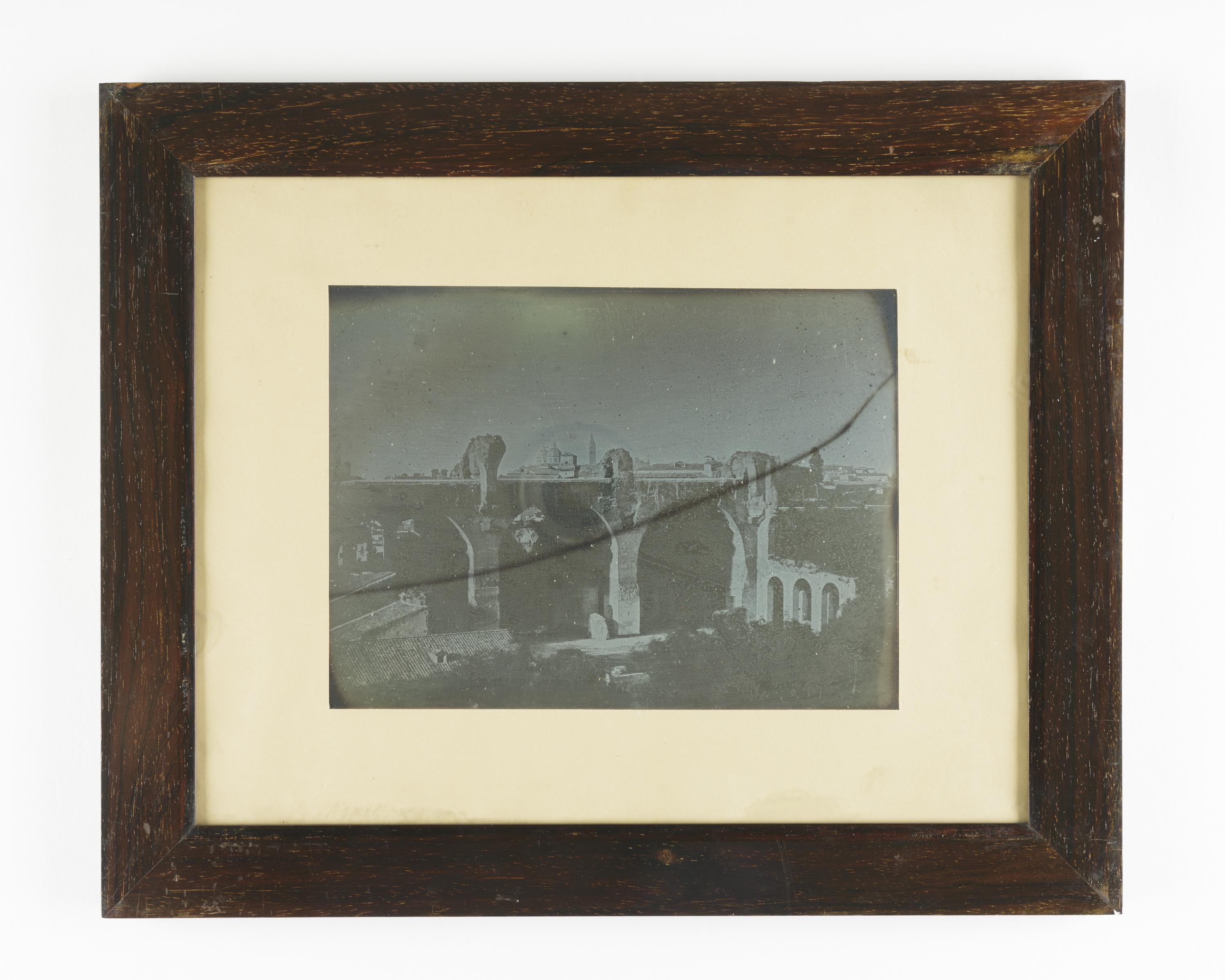 Daguerreotype, entitled "Rome, Basilica di Constantino, called the Temple of Peace", taken in c. 1841