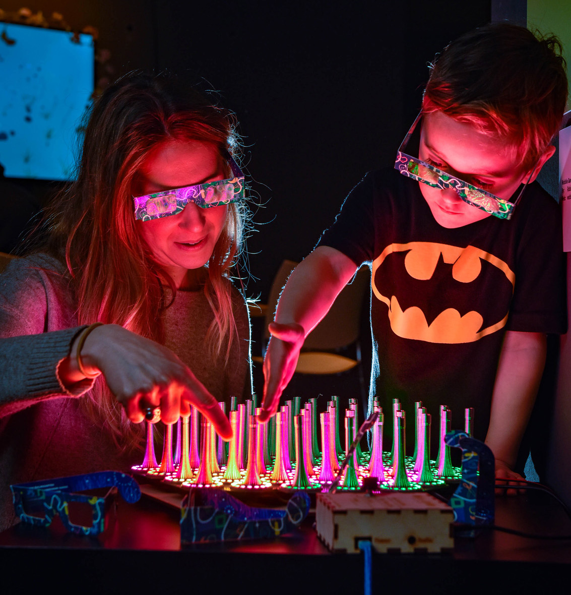 Family visitors at Yorkshire Games Festival 2019