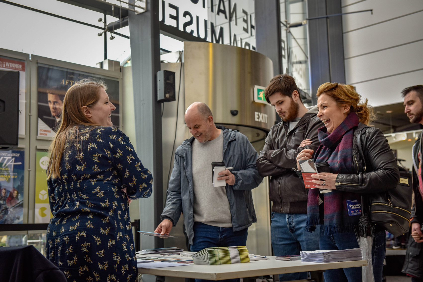 Mel Phillips from BAFTA on hand for advice at the Careers Bar
