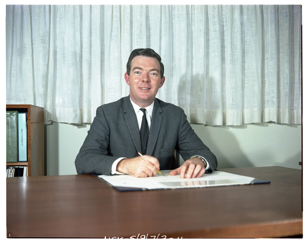 Mike Dinn at Honeysuckle Creek, May 1968