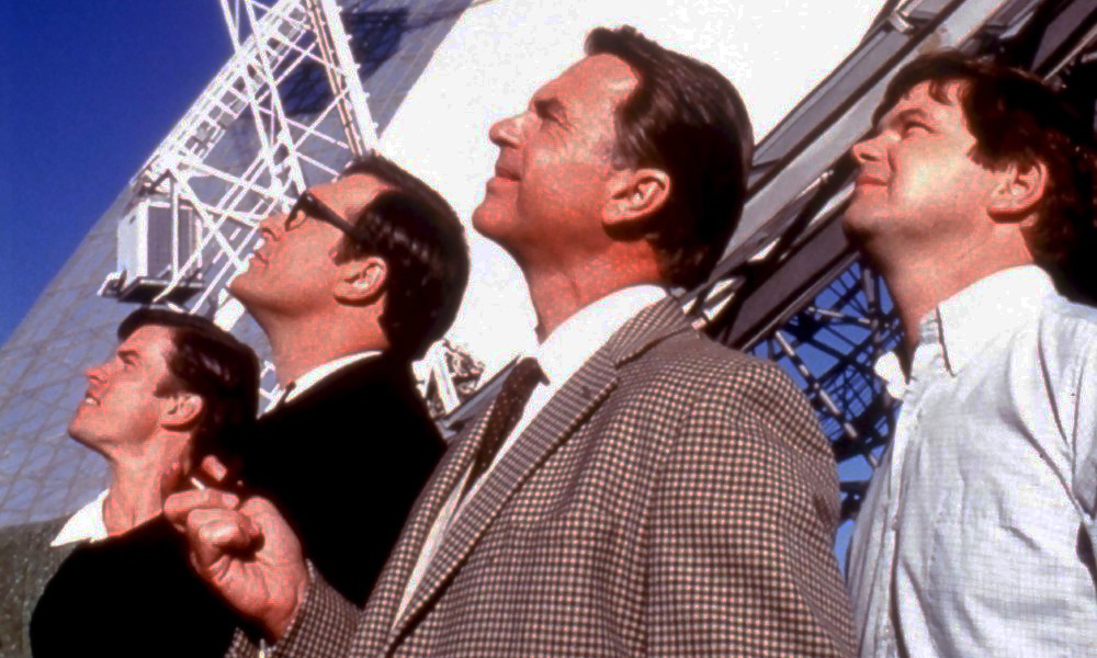 The cast of the film The Dish