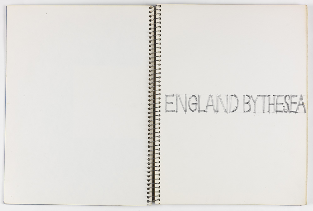 'England by the Sea' title page