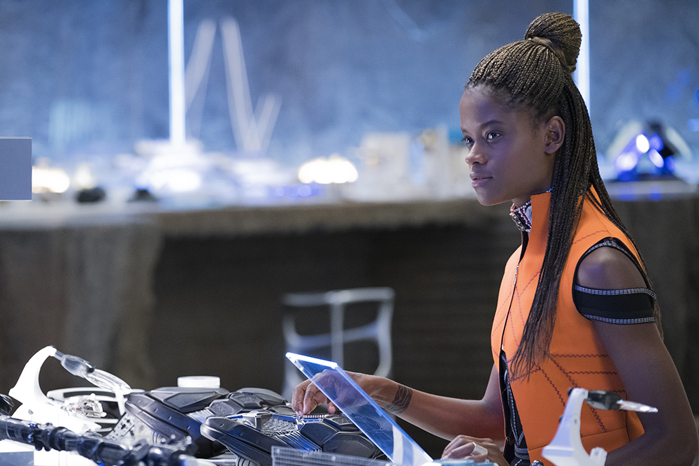 Letitia Wright as Shuri