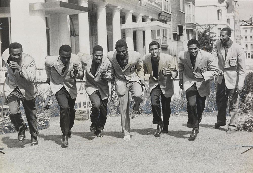 The West Indian Athletic team at the Dominions Hotel, London