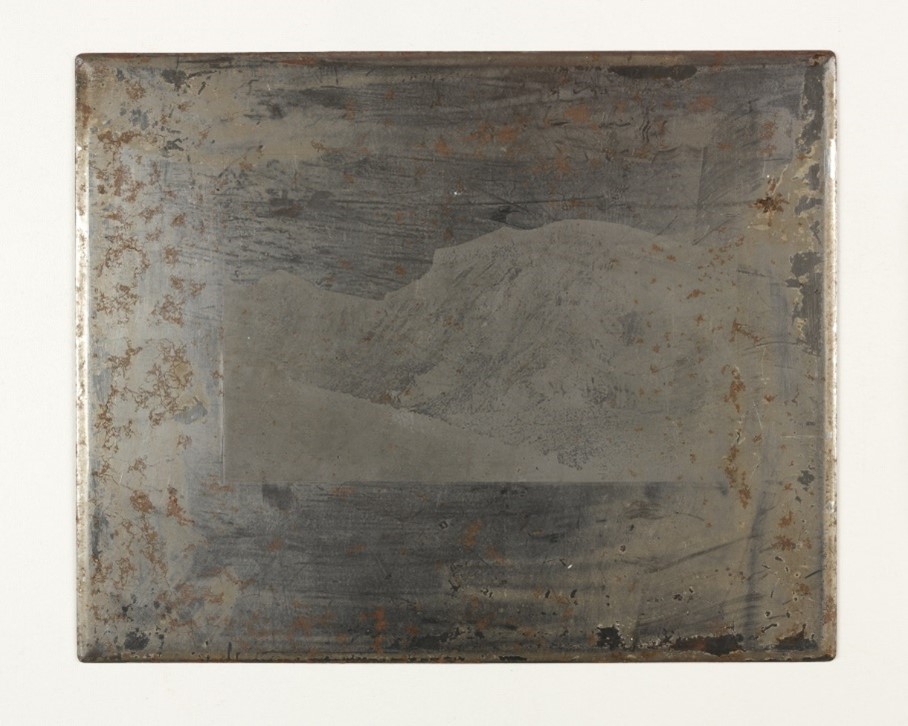 ‘Mount Guajara’ photoglyphic engraving plate