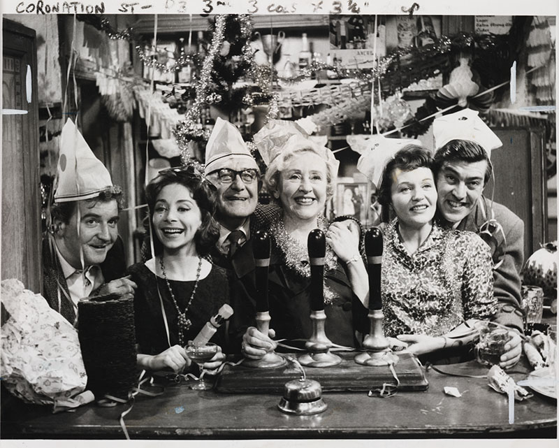 Christmas Day in Coronation Street's Rovers Return