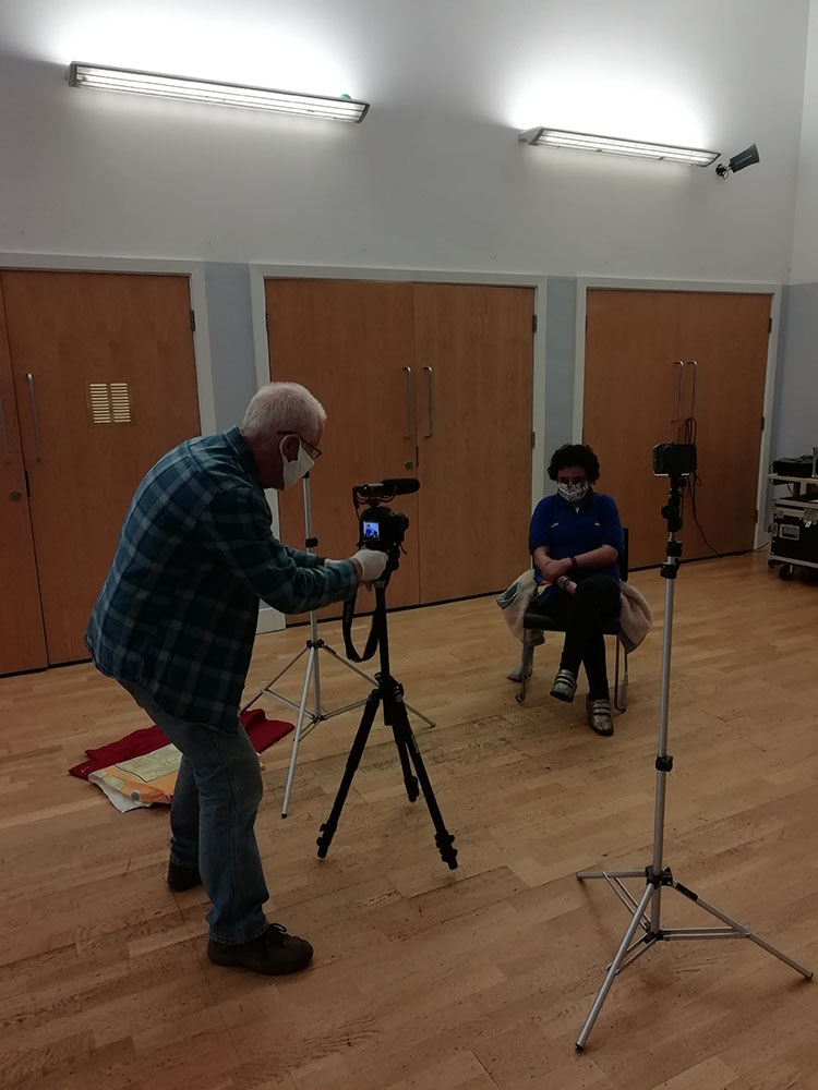 Photoshoot taking place