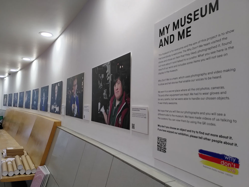 View of My Museum and Me display