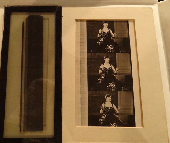 Photophone, strip of film next to strip of soundtrack