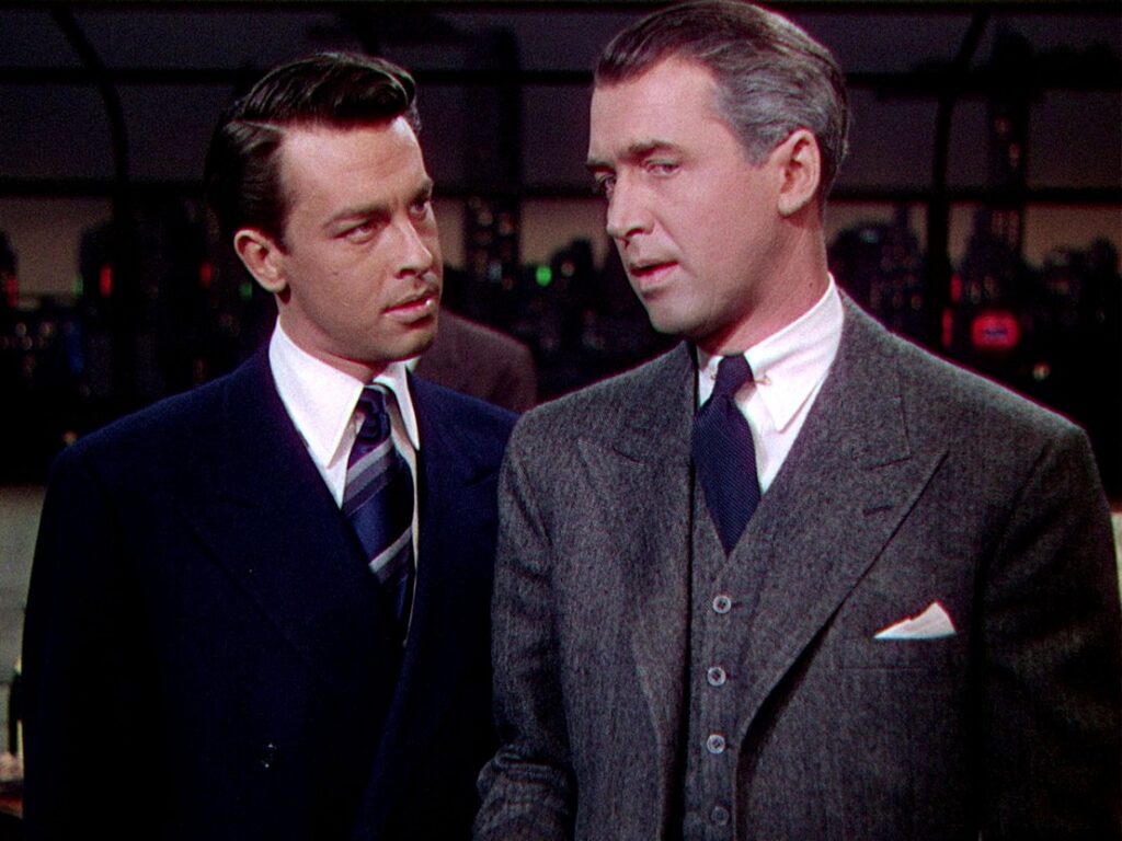 John Dall and James Stewart