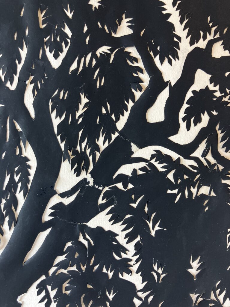 The missing piece back in position